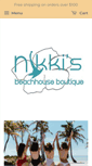 Mobile Screenshot of nikkisbeachhouse.com